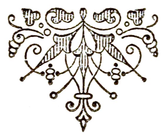(Triangular decorative shape)