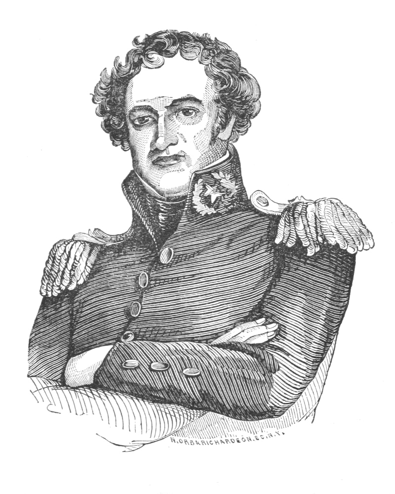 Portrait, in uniform, head and torso, arms crossed in front