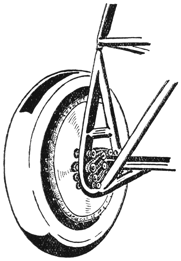 Fig. VIII. Een wiel van de H-NACC.